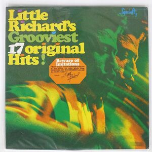 LITTLE RICHARD/GROOVIEST 17 ORIGINAL HITS/SPECIALTY SL5091SP LP