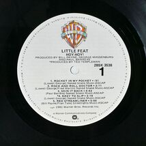 米 LITTLE FEAT/HOY-HOY!/WARNER BROS. 2BSK3538 LP_画像2