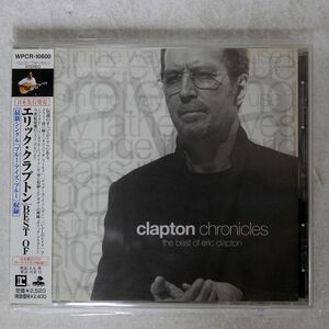 帯付き ERIC CLAPTON/CHRONICLES - BEST OF/REPRISE WPCR10600 CD □