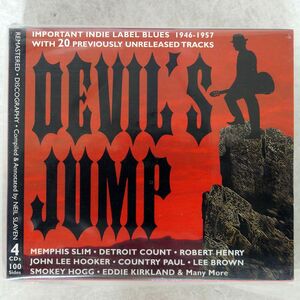 VA/DEVIL’S JUMP (IMPORTANT INDIE LABEL BLUES 1946-1957)/JSP JSP77164 CD