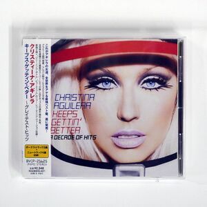 帯付き CHRISTINA AGUILERA/KEEPS GETTIN’ BETTER: A DECADE OF HITS/RCA BVCP21625 CD □