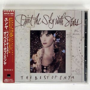 帯付き ENYA/PAINT THE SKY WITH STARS - THE BEST OF/WEA WPCR-1800 CD □