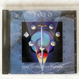 TOTO/PAST TO PRESENT 1977 - 1990/CBS/SONY CSCS5220 CD □