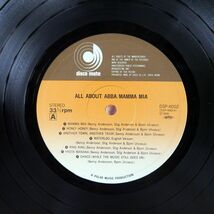 アバ/ALL ABOUT ABBA/DISCOMATE DSP4002 LP_画像2