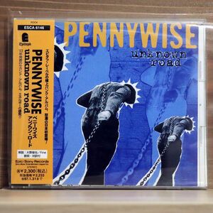 帯付き PENNYWISE/UNKNOWN ROAD/EPITAPH ESCA6146 CD □