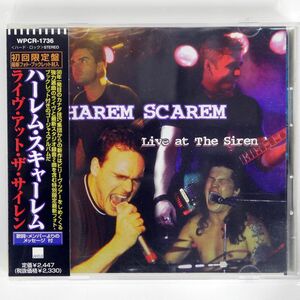 帯付き HAREM SCAREM/LIVE AT THE SIREN/WEA WPCR1736 CD □