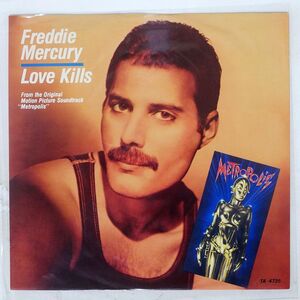 英 FREDDIE MERCURY/LOVE KILLS/CBS TA4735 12