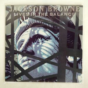 ジャクソン・ブラウン/LIVES IN THE BALANCE/ASYLUM P13246 LP