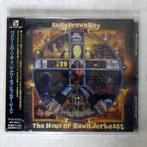 帯付き BADLY DRAWN BOY/HOUR OF BEWILDERBEAST/TOY’S FACTORY TFCK87211 CD □