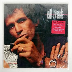 米 KEITH RICHARDS/TALK IS CHEAP/VIRGIN 7909731 LP