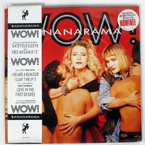 英 帯付き BANANARAMA/WOW/LONDON RAMAG4 LP