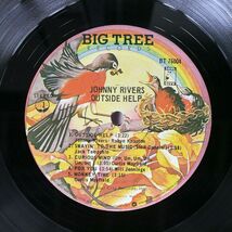米 JOHNNY RIVERS/OUTSIDE HELP/BIG TREE BT76004 LP_画像2