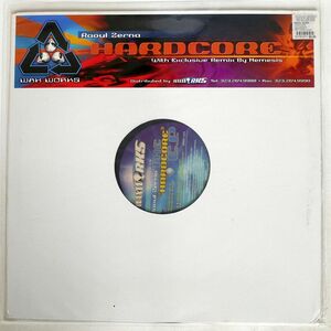 RAOUL ZERNA/HARDCORE E.P./WAXWORKS WWR1303 12