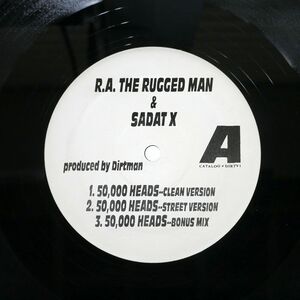 R.A. THE RUGGED MAN/50,000 HEADS SMITHHAVEN MALL/NOT ON LABEL (R.A. THE RUGGED MAN SELF-RELEASED) DIRTY1 12