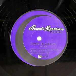  rice THEO PARRISH/LIGHTS DOWN LOW/SOUND SIGNATURE SS011 12