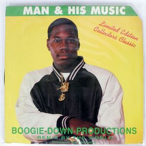  rice BOOGIE DOWN PRODUCTIONS/MAN & HIS MUSIC/B-BOY BB12000 LP