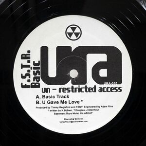 米 F.S.T.R./BASIC/UN-RESTRICTED ACCESS URA010 12