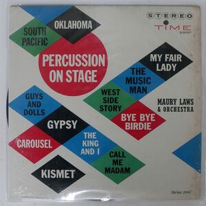 MAURY LAWS ORCHESTRA/PERCUSSION ON STAGE/SERIES 2000 S2027 LP