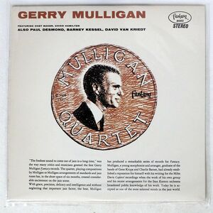 米 GERRY MULLIGAN,PAUL DESMOND/SAME/FANTASY OJC273 LP