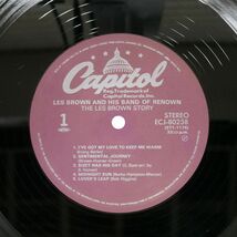 帯付き レス・ブラウン/センチメンタルジャーニー/CAPITOL ECJ80258 LP_画像2