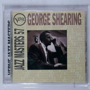 GEORGE SHEARING/VERVE JAZZ MASTERS 57/VERVE RECORDS 314 529 900-2 CD □