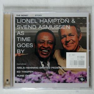 未開封 LIONEL HAMPTON & SVEND ASMUSSEN/AS TIME GOES BY/UNIVERSAL MUSIC AB 0602498148921 CD □