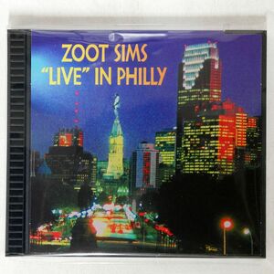 ZOOT SIMS/LIVE IN PHILLY/32 JAZZ 32056 CD □