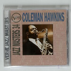 COLEMAN HAWKINS/VERVE JAZZ MASTERS 34/VERVE 521 856-2 CD □