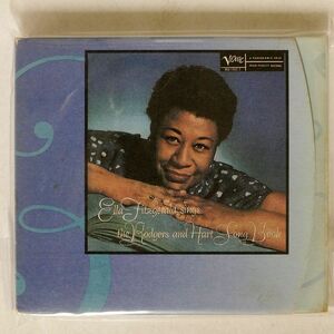 ELLA FITZGERALD/SINGS THE RODGERS AND HART SONG BOOK/VERVE RECORDS MGV-4002-2 CD