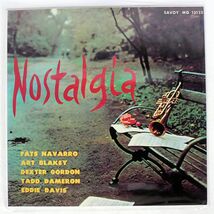 ファッツ・ナヴァロ/NOSTALGIA (FATS NAVARRO MEMORIAL NO. 2)/SAVOY MGJ12133 LP_画像1