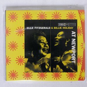 デジパック ELLA FITZGERALD, BILLIE HOLIDAY AND CARMEN MCRAE/AT NEWPORT/VERVE RECORDS 314 559 809-2 CD □