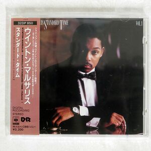 帯付き WYNTON MARSALIS/MARSALIS STANDARD TIME, VOL. 1/CBS/SONY 32DP-850 CD □