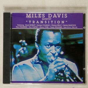 MILES DAVIS QUINTET/TRANSITION/MAGNETIC RECORDS MRCD 125 CD □