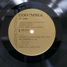 ジャック・ティボー/モーツァルト ヴァイオリン協奏曲第6番/COLUMBIA DXM140AX LP_画像2