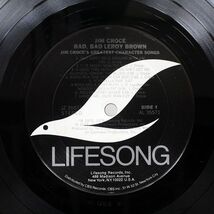 米 JIM CROCE/BAD, BAD LEROY BROWN/LIFESONG JZ35571 LP_画像2