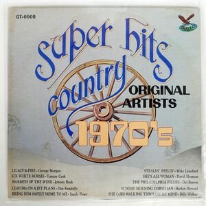 英 VA/SUPER HITS COUNTRY (ORIGINAL ARTISTS) 1970S/GUSTO GT0009 LP