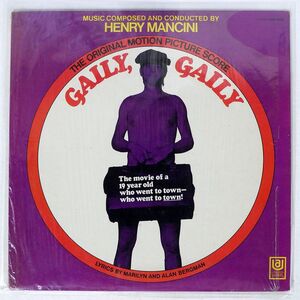 米 OST (HENRY MANCINI)/GAILY, GAILY (THE ORIGINAL MOTION PICTURE SCORE)/UNITED ARTISTS UAS5202 LP