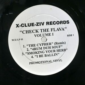  rice VA/CHECK THE FLAVA VOLUME 1/X-CLUE-ZIV XCZLP01 LP