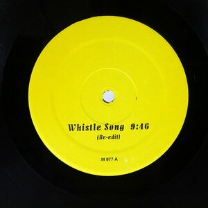 米 FRANKIE KNUCKLES/WHISTLE SONG / DO U LUV ME (RE-EDITS)/NOT ON LABEL (FRANKIE KNUCKLES) M877 12