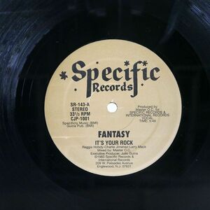 米 ブート FANTASY/IT’S YOUR ROCK/SPECIFIC SR143 12