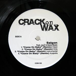 米 VA/COME ON BABY/CRACK ON WAX COW106 12