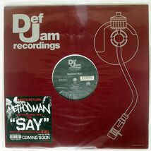 METHOD MAN/SAY !!/DEF JAM RECORDINGS B000712611 12_画像1