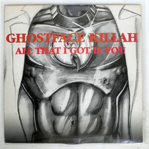 GHOSTFACE KILLAH/ALL THAT I GOT IS YOU/EPIC STREET EPC6642956 12
