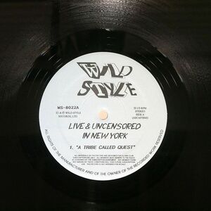  rice VA/LIVE & UNCENSORED IN NEW YORK/WILD STYLE WS8022 LP