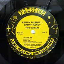 米 KENNY BURRELL & JIMMY RANEY/2 GUITARS/PRESTIGE OJC216 LP_画像2