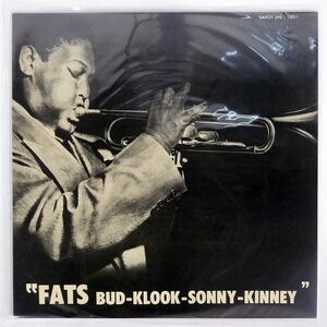  rice FATS NAVARRO/FATS-BUD-KLOOK-SONNY-KINNEY/SAVOY MG12011 LP