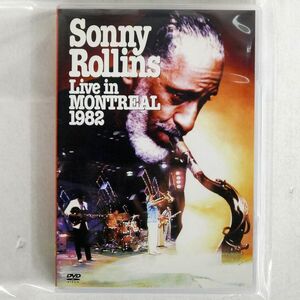 SONNY ROLLINS/LIVE IN MONTREAL 1982/VIDEOARTS VABZ5010 DVD