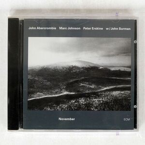 JOHN ABERCROMBIE, MARC JOHNSON, PETER ERSKINE W / JOHN SURMAN/NOVEMBER/ECM RECORDS ECM 1502 CD □