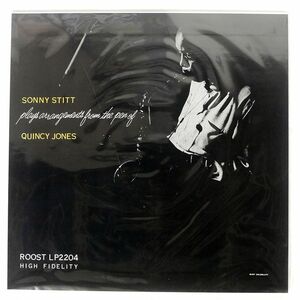 ソニー・スティット/SONNY STITT PLAYS ARRANGEMENTS FROM THE PEN OF QUINCY JONES/ROOST LP2204 LP