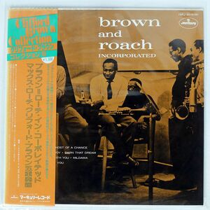 帯付き クリフォード ブラウン、マックス ローチ/BROWN AND ROACH, INC/MERCURY 15PJ2015 LP